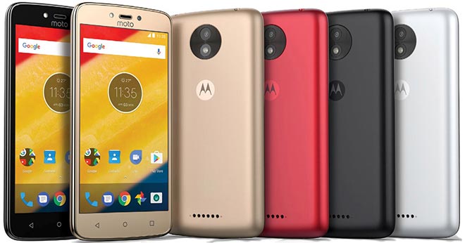 Moto CとMoto C Plusの外観