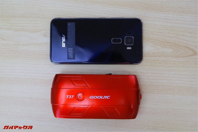 5.2インチのスマートフォンより小さいGOOLRC T37