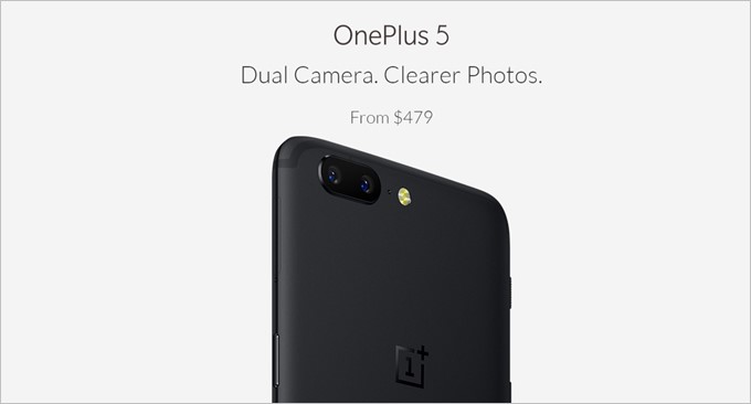 OnePlus 5はSnapdragon835、SONYセンサーを利用したデュアルカメラ、DSDSなど高性能な端末ながら価格が479ドルの高コスパスマホ