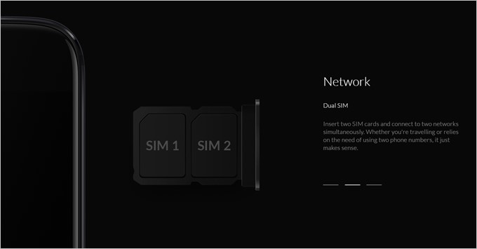 DSDSに対応しているOnePlus 5