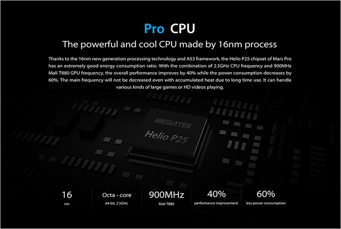 Vernee Mars Proのパーツ構成が最大の魅力