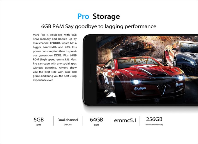 高性能なSoC、大容量メモリ、大画面、ディスプレイ側にはホームボタンが搭載されていない仕様など、ゲーマー向けの仕様であると感じるVernee Mars Pro