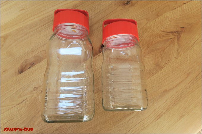 1kgの梅酒を作るなら3Lのビンを容易しましょう。