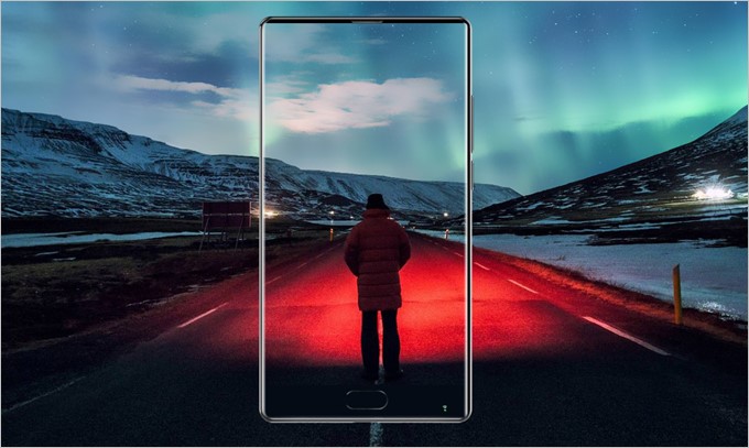 5.5型の大画面を搭載しながらも非常にコンパクトなBluboo S1