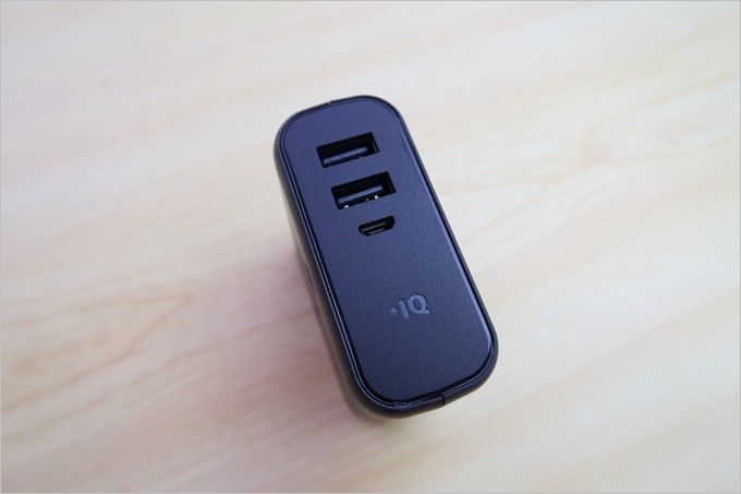 Ankerの高速充電技術であるIQが備わった2ポート