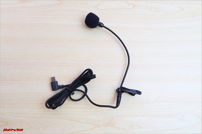 SJCAM SJ6 LEGENDはオプション・アクセサリーで外部マイクも利用できる