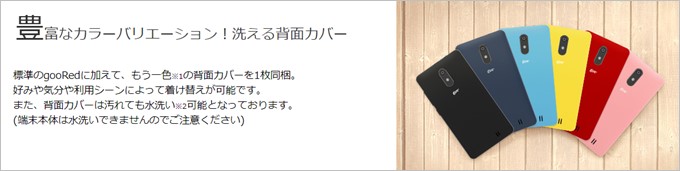 レッド以外にもう一枚背面カバーが貰える