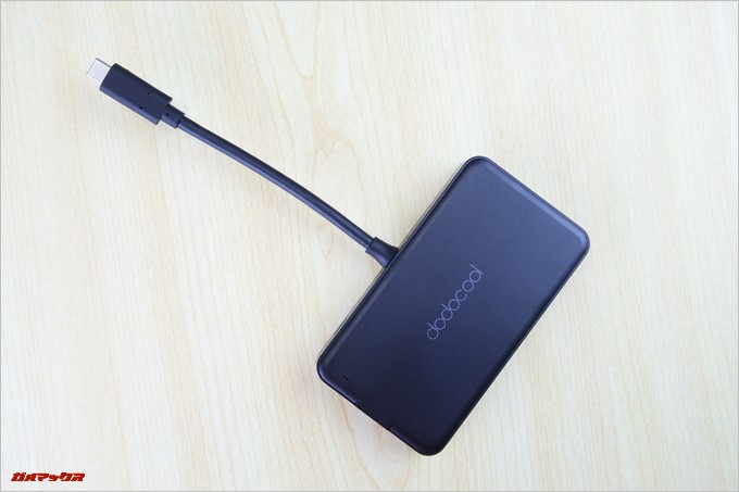 dodocoolのDC46は外観がプラスティック製です。