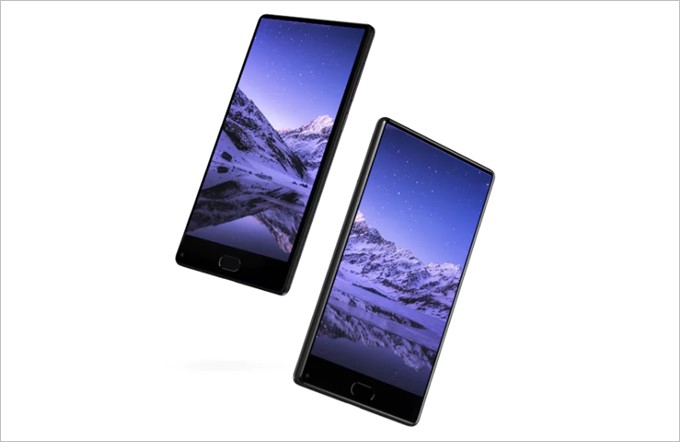LEAGOO KIICAA MIXはホームボタンに指紋認証を備え0.1秒でロック解除可能です。