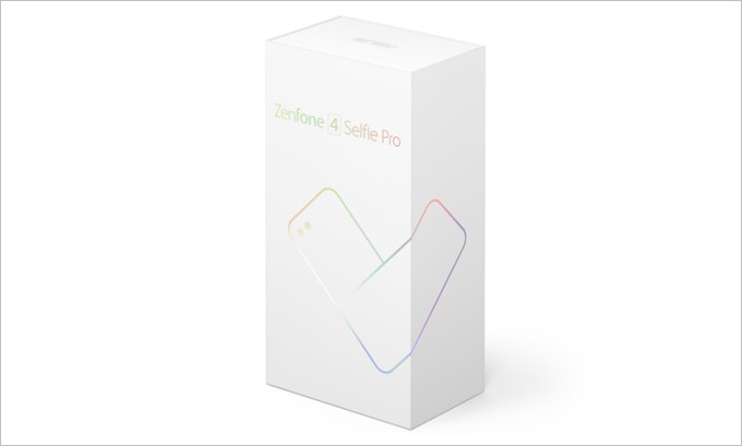 Zenfone 4 Selfie Proのパッケージ
