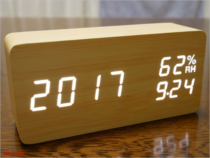 SOFERは日付と時刻などを同時表示出来ます