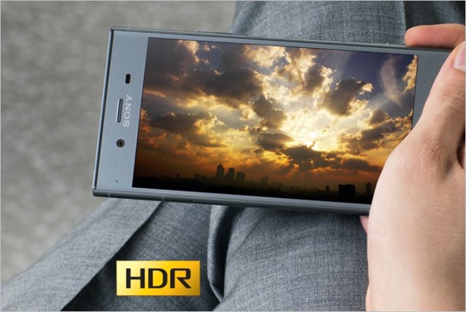 Xperia XZ1はHDR動画を楽しめます
