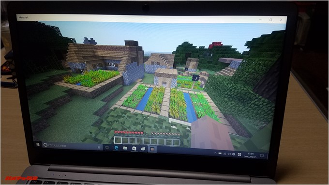 T-Bao Tbook4 14.1はWindows版のMinecraftがサクサク動きます