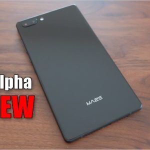 MAZE Alphaの実機レビュー！3辺ベゼルレスの高コスパ6インチスマホ