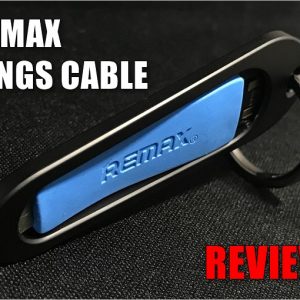 REMAX RINGS CABLEのレビュー！家に忘れることが不可能なLightningケーブル