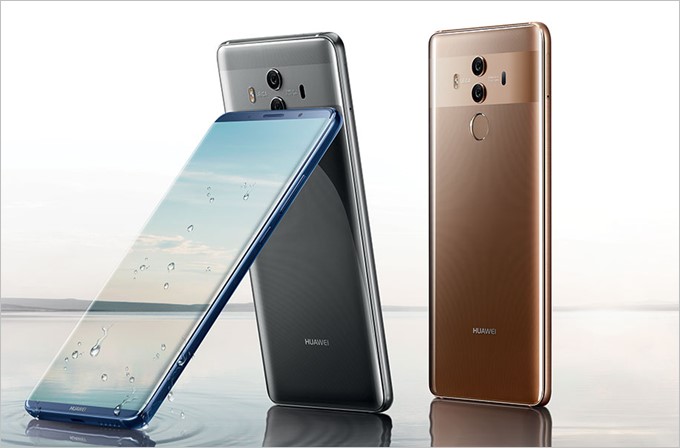 Mate 10 Proでは指紋認証ユニットが本体の背面についている