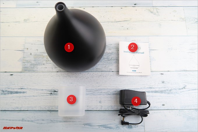 DA155のセット内容はシンプル