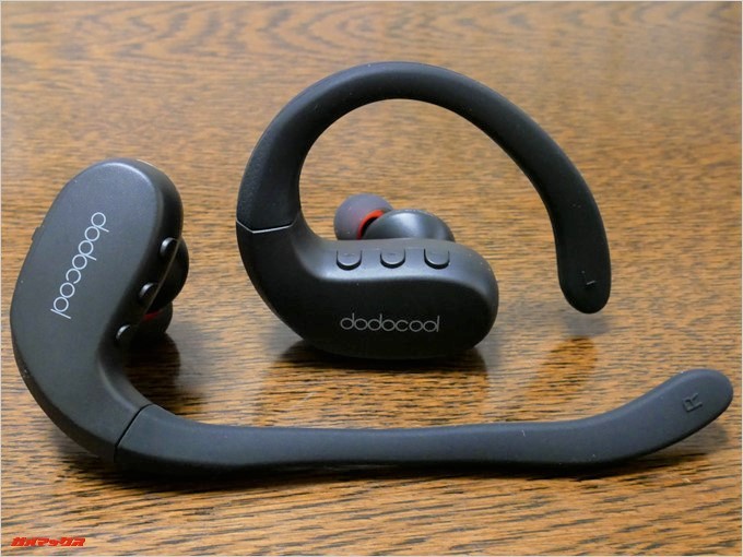 dodocoolのDA144のイヤーフックは形状を変えることができます