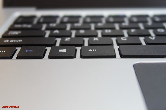 Jumper EZbook 3SEのキーボードは浮石タイプでした