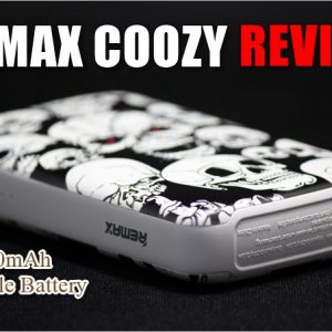 個性的なドクロ柄のモバイルバッテリー！REMAX COOZYのレビュー！
