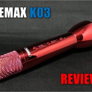 家でカラオケも音楽も！REMAX スピーカー内蔵マイク「K03」のレビュー