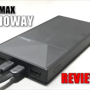 REMAX THOWAYのレビュー！本体も急速充電に対応したモバイルバッテリー