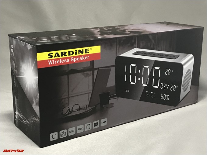 SARDiNE A10は美しいパッケージが魅力