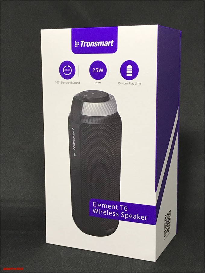 Tronsmart T6の外装は作り込まれた高品質なものです