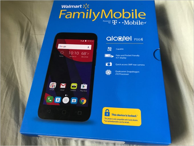 Alcatel PIXI4(Snapdragon 210)