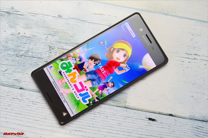 Xperia X Dual（F5122）でみんなのGOLFをPlay