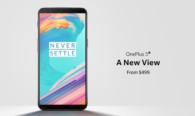 OnePlus 5Tの価格は499ドル~