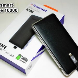 Tronsmart Prime 10000のレビュー！iPhoneに最適なレザー調のモバイルバッテリー