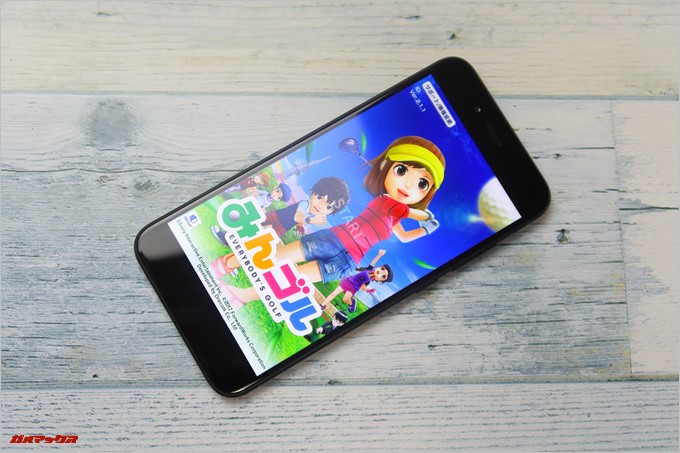 Xiaomi Mi A1はみんGOLの通常モードでPlay出来ます