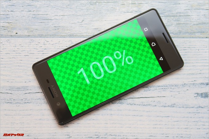 Xperia X Dual（F5122）のタップ反応は非常に良く精度も高かったです