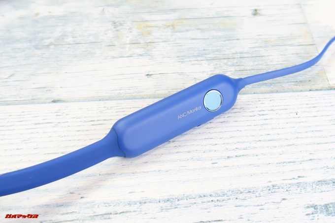 Linner NC50のヘッドバンド先端にはANCなどのボタンなどが集約