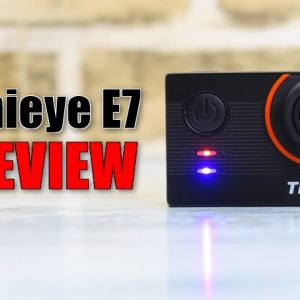Thieye E7のレビュー！4K30FPSと手ブレ補正対応で約1万円のアクションカメラ