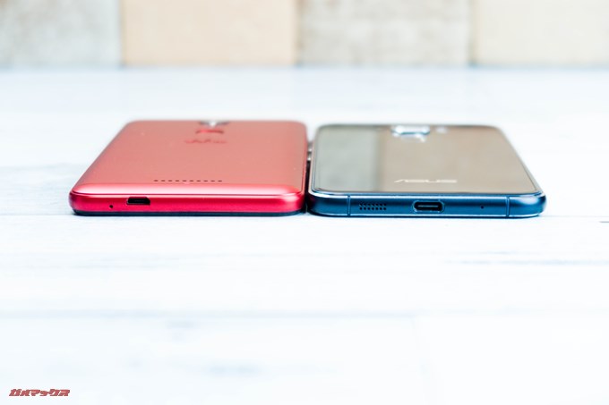 Wiko VIEWは安価な製品ですが薄さも頑張っています