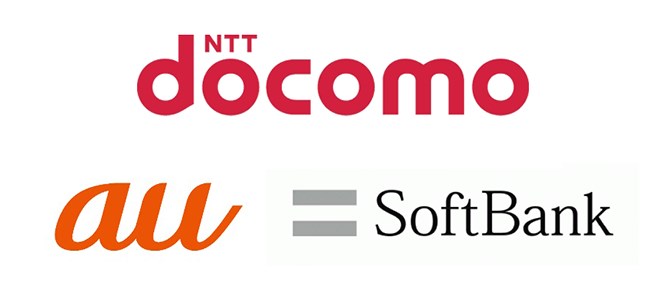 docomo au SoftBank