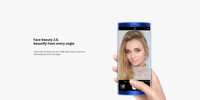 DOOGEE BL12000 Proはビューティーモードにも拘っているので自撮り好きにはたまりません