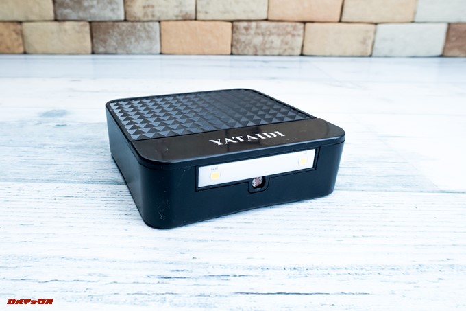 YATAIDI ワイヤレス チャイムの受信機下部には常夜灯が備わっていました。