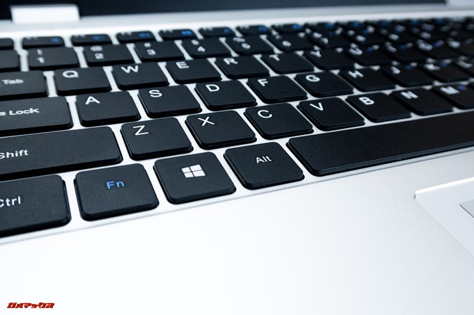 Teclast F6 Proのキーボードはメチャクチャ上質な打ち心地です。