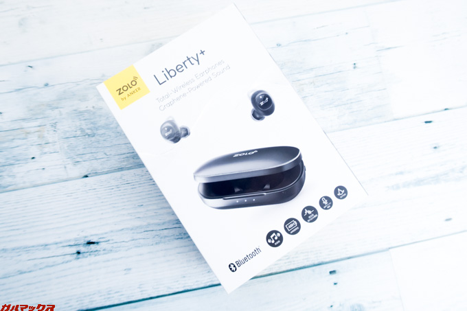 Zolo Liberty+ 2はホワイトとイエローの美しい化粧箱で届きます