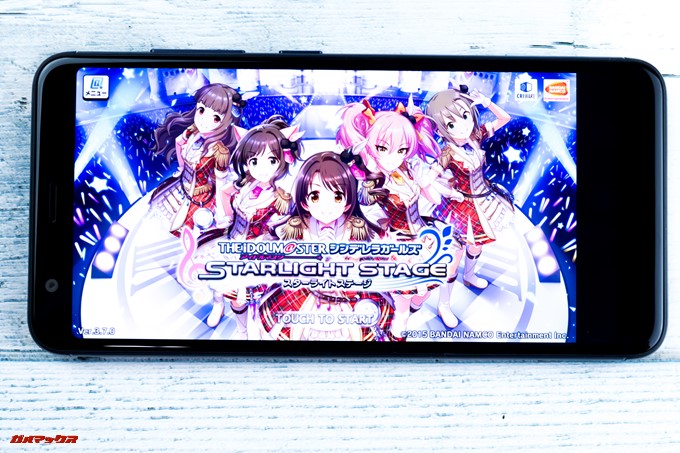 ZenFone Max Plus (M1)でデレステを遊ぼうとたら画面が左に偏ってしまいました