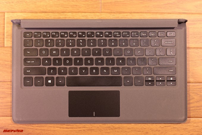 Jumper EZpad 6 Plusのキーボードのタッチ感は非常に柔らかい