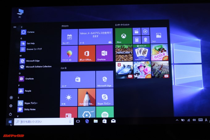 起動時点から日本語で利用できるので日本で売っている端末と使い勝手は遜色ありません