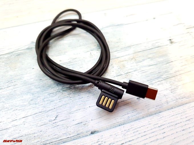 REMAX RAYEN USB-Cデータケーブルは丸型のケーブル。