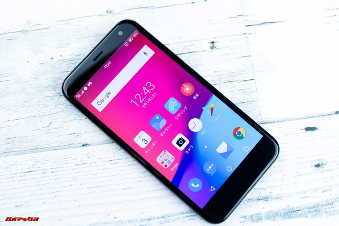 FREETEL Priori 5のディスプレイは16:9を採用しています