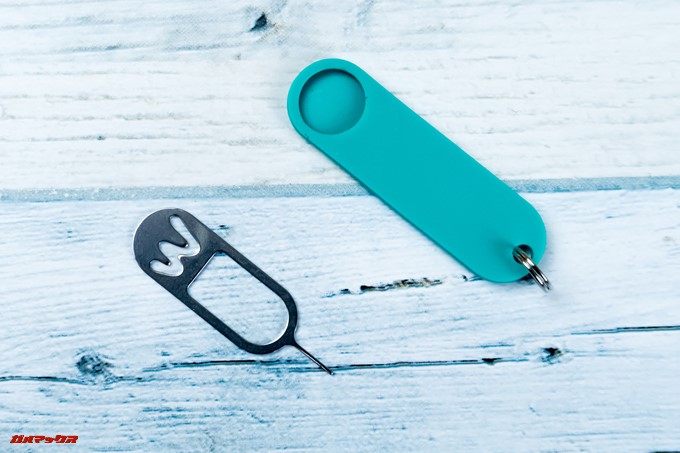 gooスマホ「g08」に付属の謎のキーホルダーはSIMピンでした