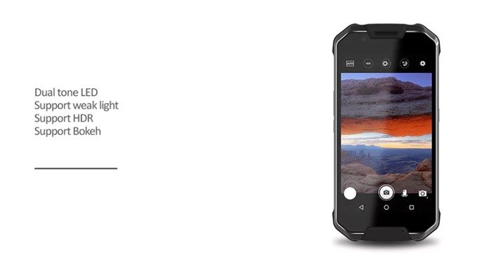 AGM X2 SEのカメラはボケ味撮影にも対応しています。