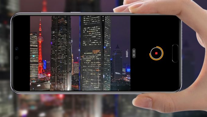 HUAWEI P20 Pro/P20はAIが手ぶれ補正してくれるので長時間露光も三脚要らず